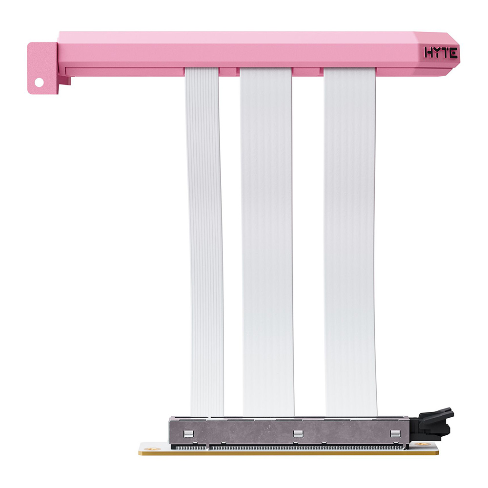 HYTE RISER CABLE GRAPHICS CARD HOLDER STRAWBERRY MILK thumbnail 3
