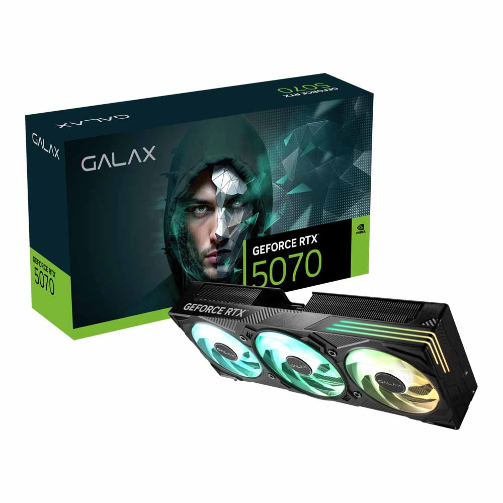 galax VGA GALAX GEFORCE RTX 5070 EX GAMER OC - 12GB GDDR7 — product image 1