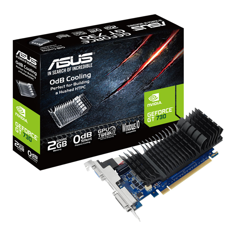 asus VGA ASUS GEFORCE GT 730 SL BRK - 2GB DDR5 — product image 1