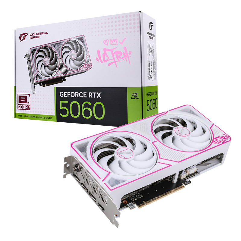 colorful VGA COLORFUL GEFORCE RTX 5060 IGAME ULTRA W DUO OC - 8GB GDDR7 — product image 1
