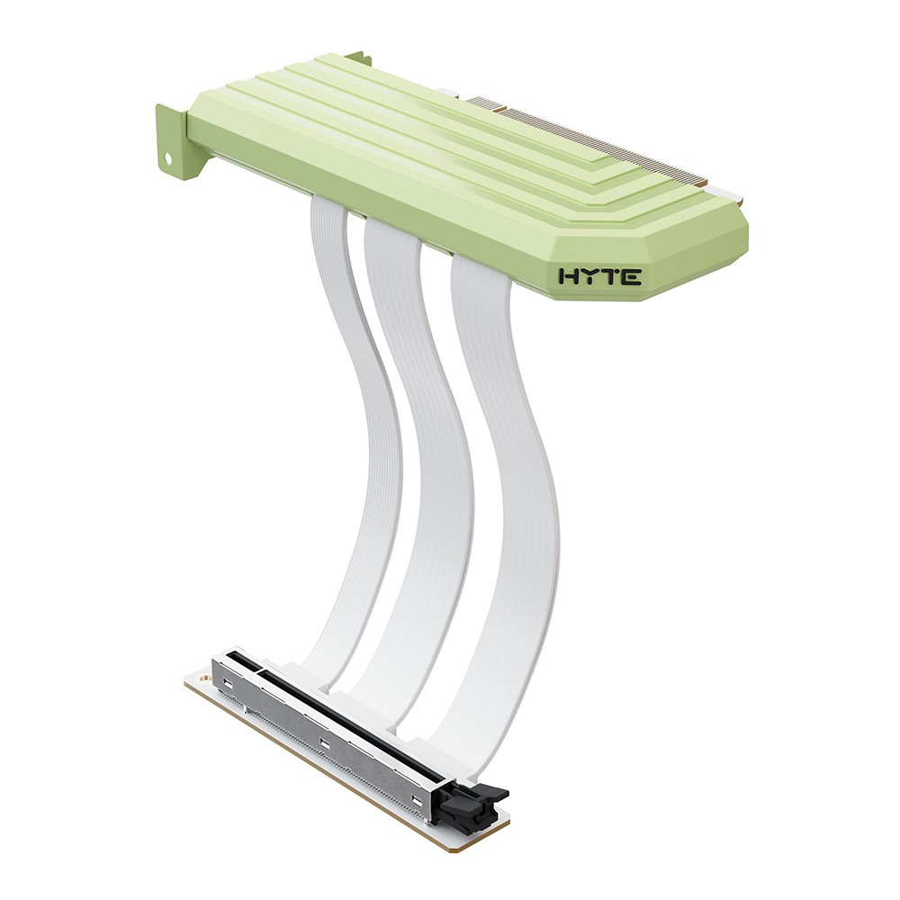 hyte HYTE RISER CABLE GRAPHICS CARD HOLDER MATCHA MILK — product image 1
