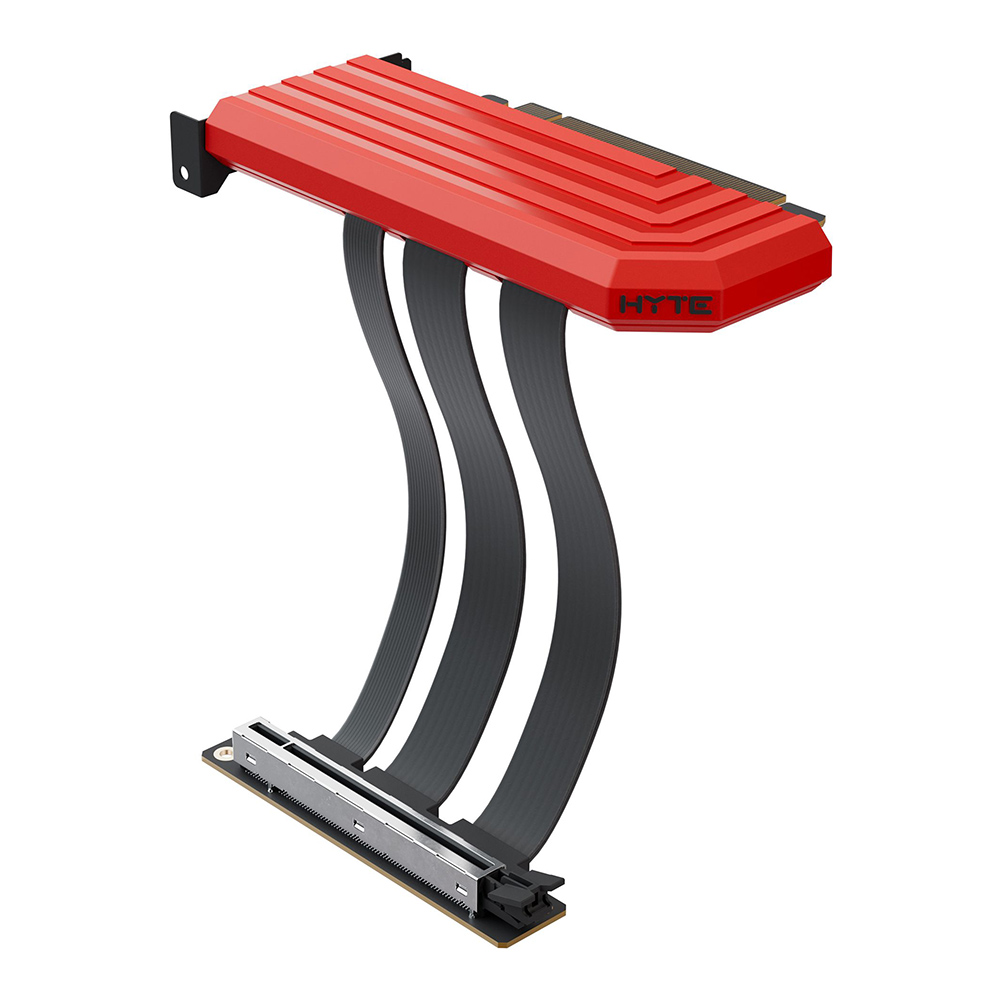 hyte HYTE RISER CABLE GRAPHICS CARD HOLDER BLACK CHERRY — product image 1