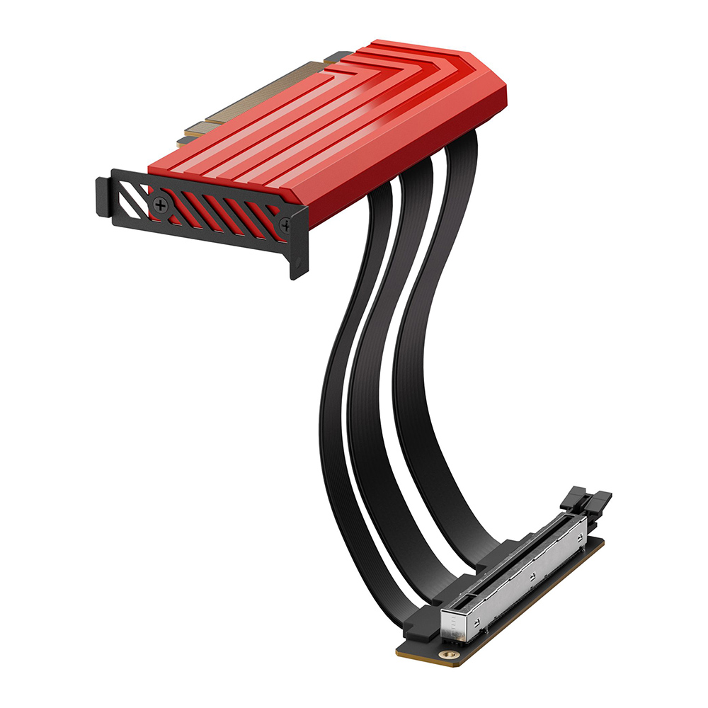 HYTE RISER CABLE GRAPHICS CARD HOLDER BLACK CHERRY thumbnail 2