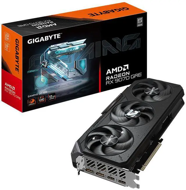 gigabyte VGA GIGABYTE RADEON RX 9070 GRE GAMING OC - 12GB GDDR6 (REV. 1.0) — product image 1