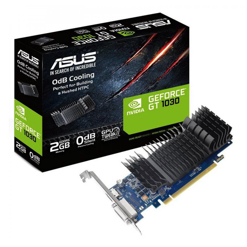 asus VGA ASUS GEFORCE GT 1030 ASUS SL BRK - 2GB GDDR5 — product image 1