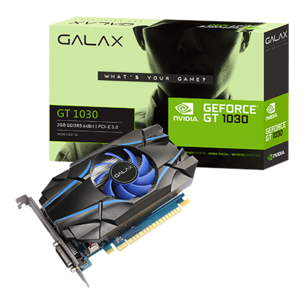 galax VGA GALAX GEFORCE GT 1030 - 2GB DDR5 — product image 1