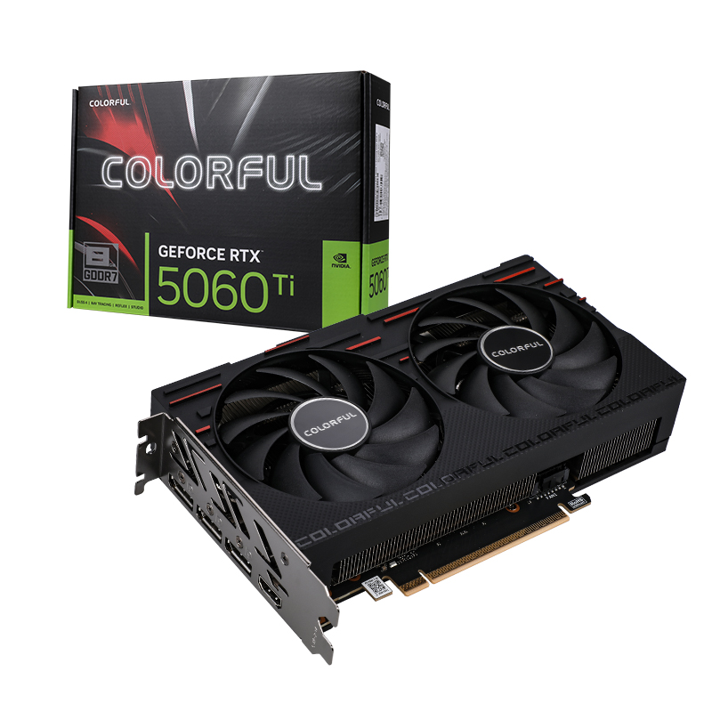 colorful VGA COLORFUL GEFORCE RTX 5060 TI GAMING DUO - 8GB GDDR7 — product image 1