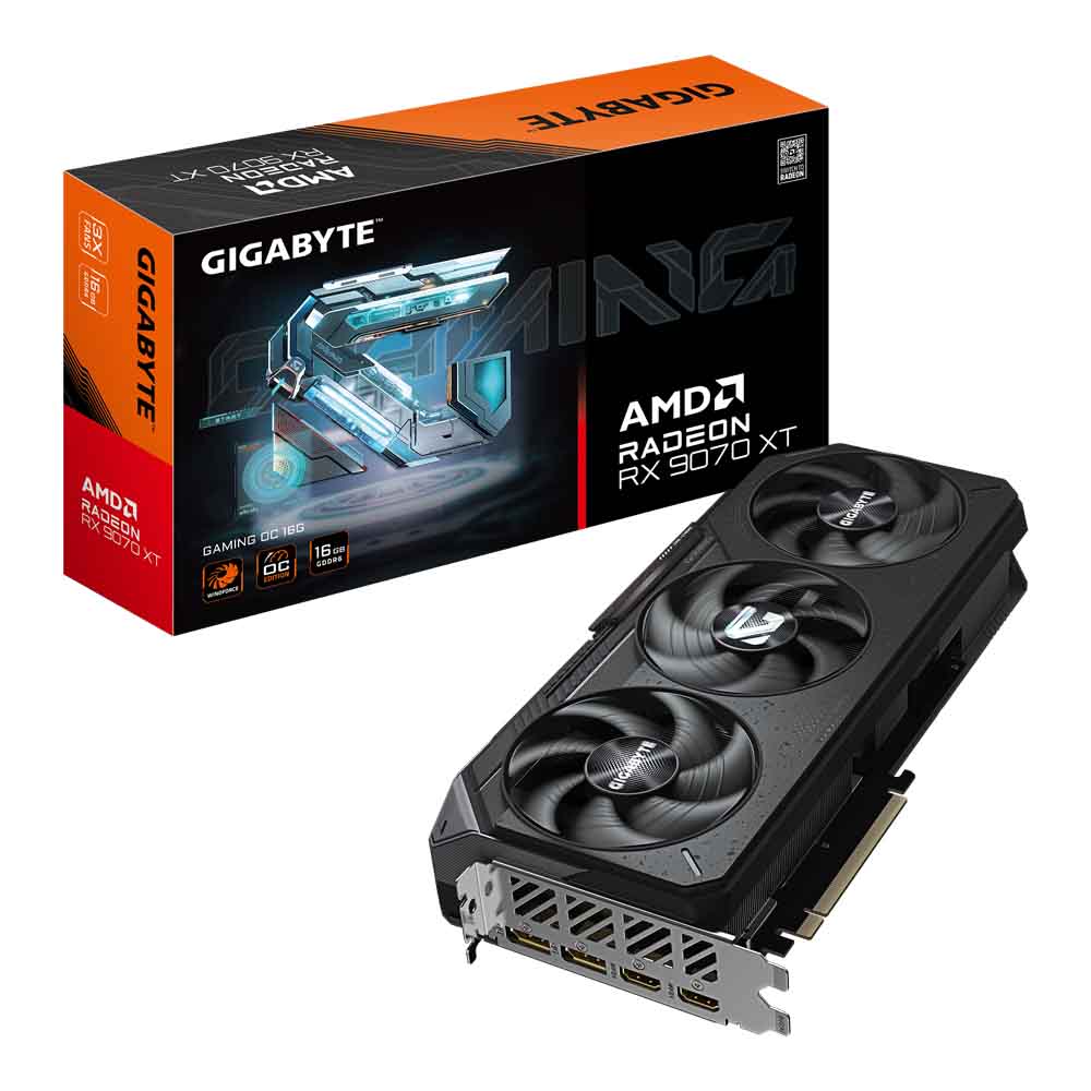 gigabyte VGA GIGABYTE RADEON RX 9070XT GAMING OC - 16GB GDDR6 — product image 1