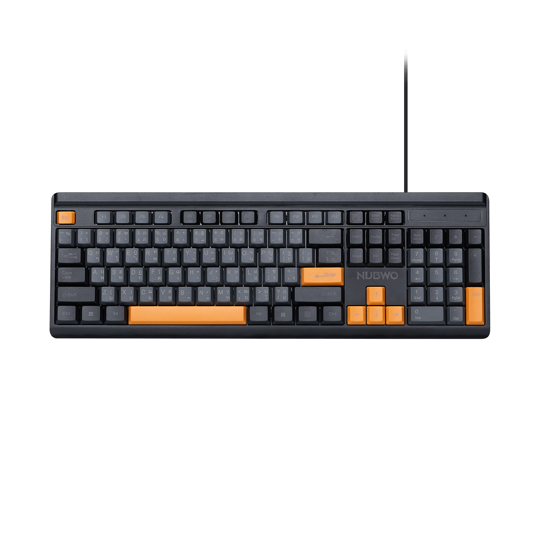 KEYBOARD NUBWO NK44 BLACK GRAY thumbnail 3