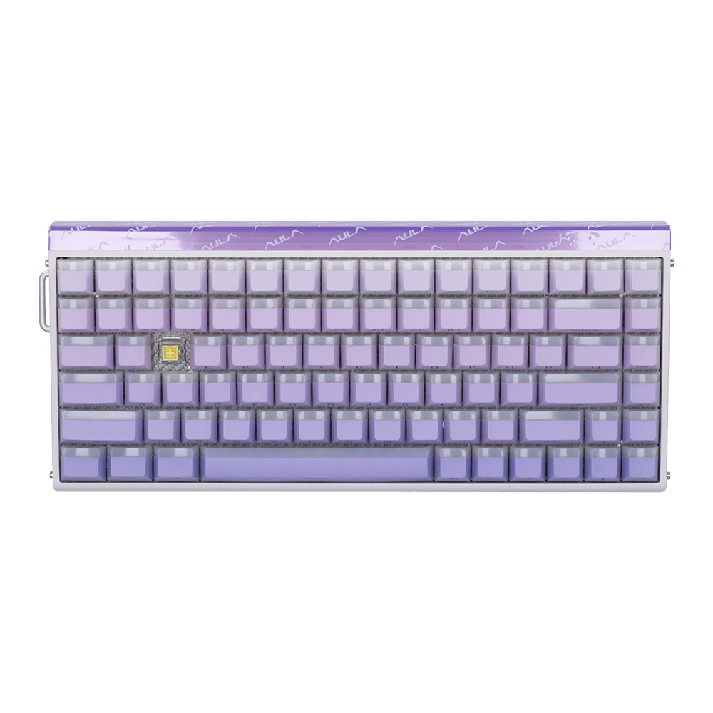 KEYBOARD AULA HERO84HE GRADIENT PURPLE (JADE KING MAGNETIC SWITCH คีย์บอร์ด) thumbnail 2