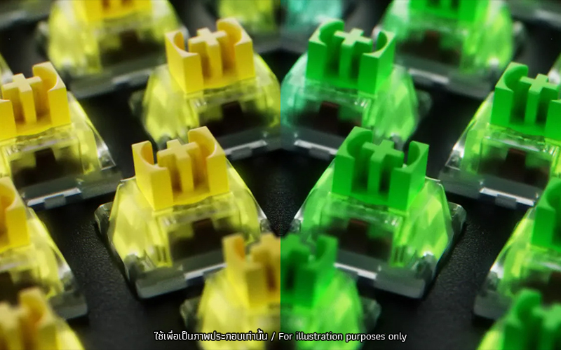 KEYBOARD RAZER BLACKWIDOW V4 X (GREEN SWITCH คีย์บอร์ด) thumbnail 5
