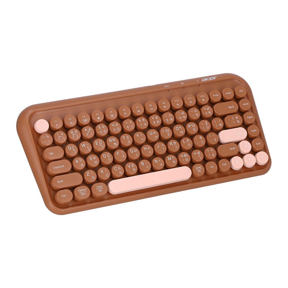 KEYBOARD WIRELESS ACER LW1800 BROWN (BLUETOOTH) thumbnail 2