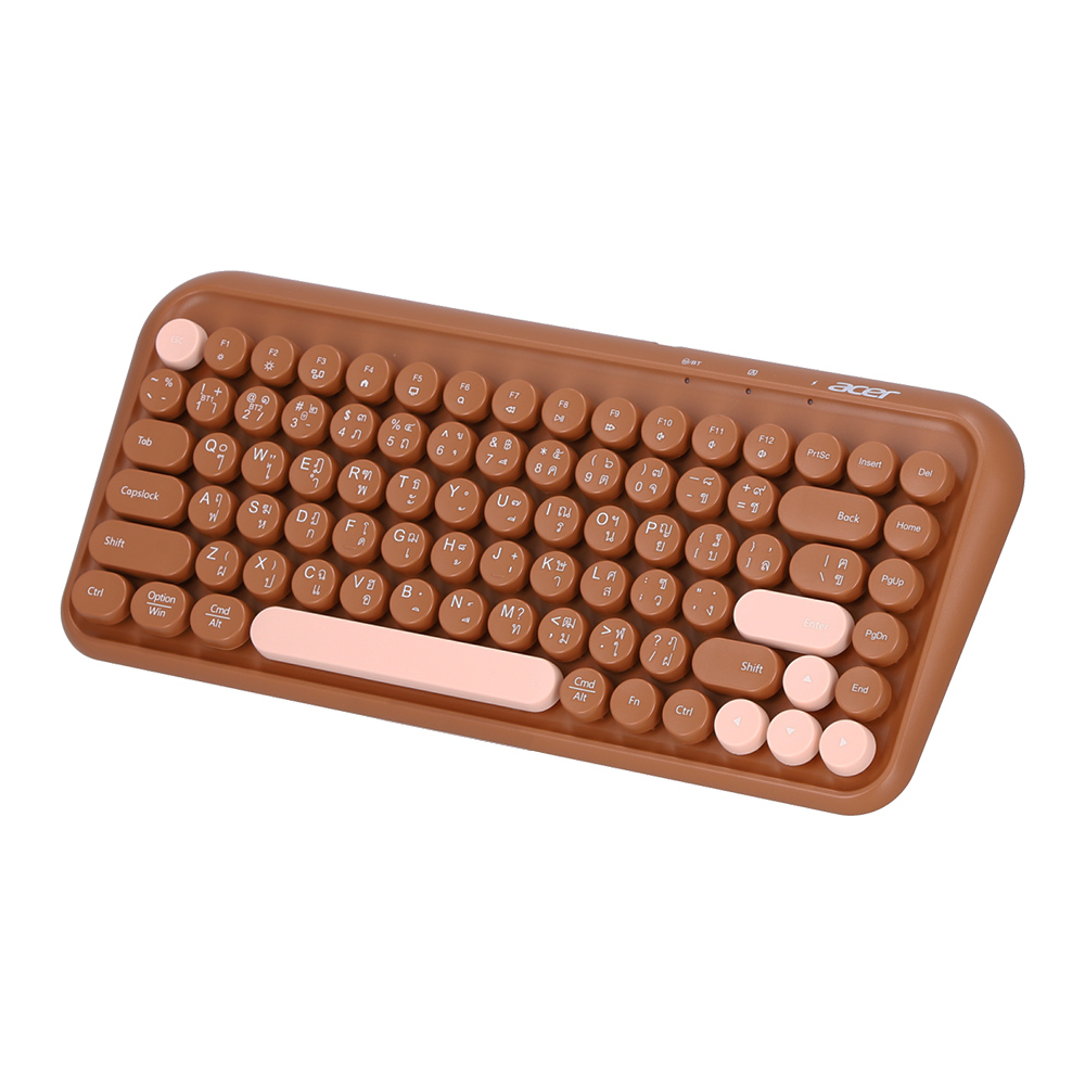 KEYBOARD WIRELESS ACER LW1800 BROWN (BLUETOOTH) thumbnail 3