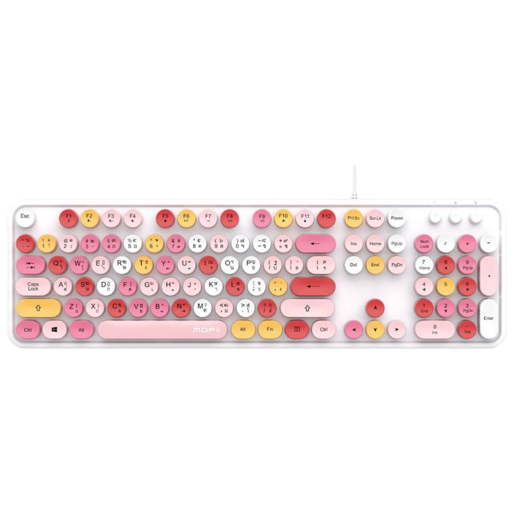 mofii KEYBOARD MOFII SWEET K RETRO LIPWHITE — product image 1