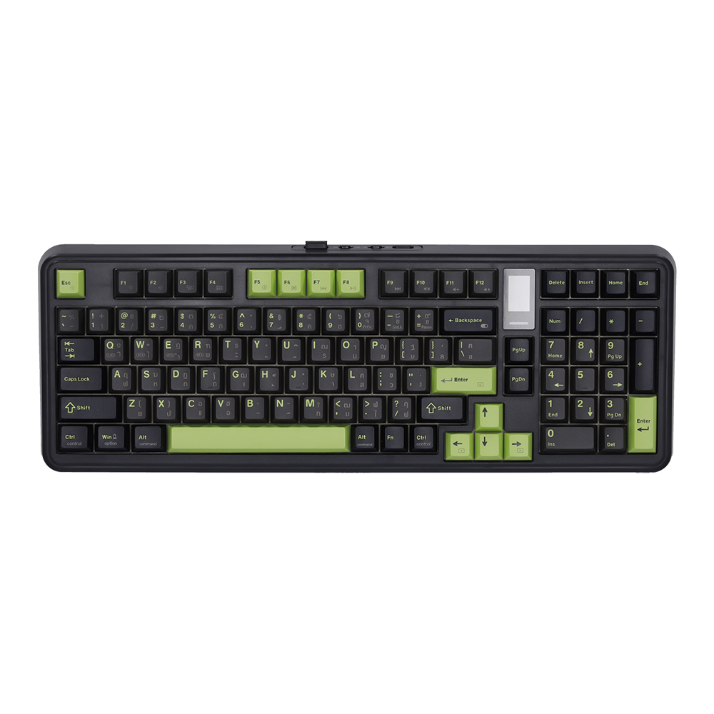 KEYBOARD WIRELESS BLUETOOTH EGA DISPLAY TYPE CMK11 BLACK (SAIKO SWITCH คีย์บอร์ด) thumbnail 2