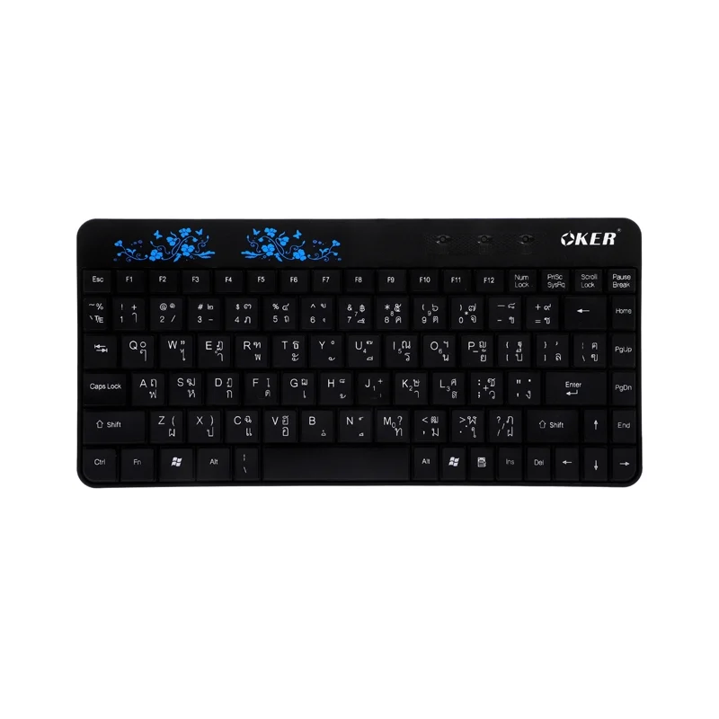 oker KEYBOARD OKER MINI F8 BLACK — product image 1