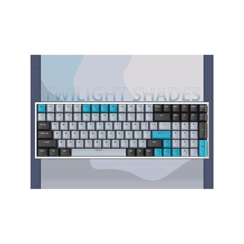 royal KEYBOARD WIRELESS ROYAL KLUDGE RK100 TWILIGHT /EN (BLUE SWITCH คีย์บอร์ด) — product image 1