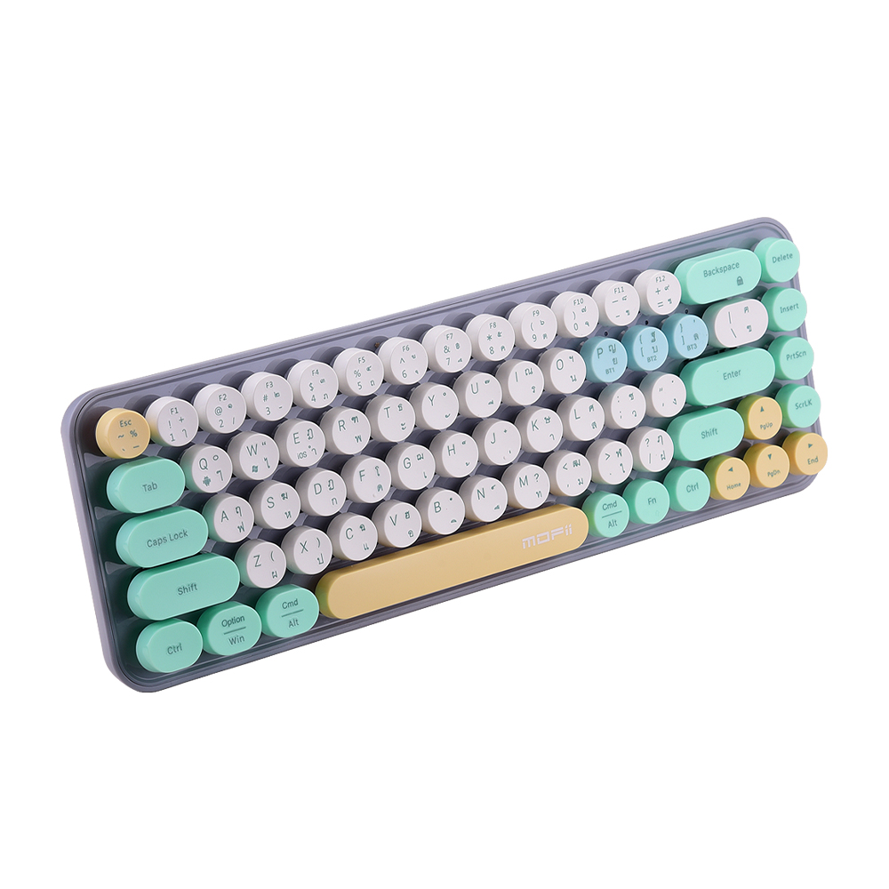 KEYBOARD WIRELESS MOFII BROWNIE GREY (BLUETOOTH) thumbnail 2