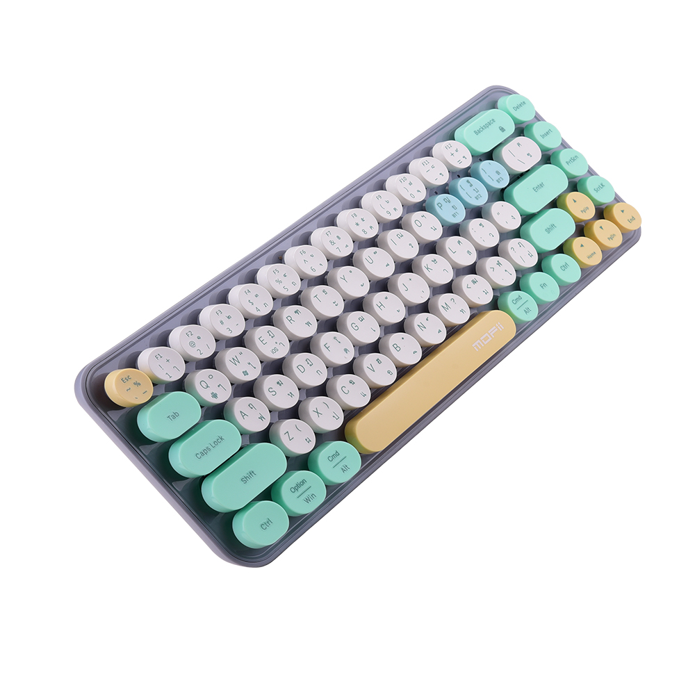KEYBOARD WIRELESS MOFII BROWNIE GREY (BLUETOOTH) thumbnail 3