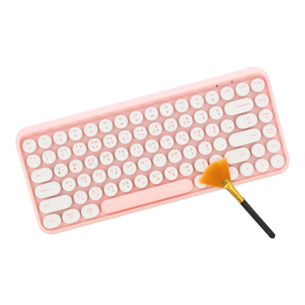 KEYBOARD WIRELESS MOFII WAFFLE PINK (BLUETOOTH) thumbnail 2