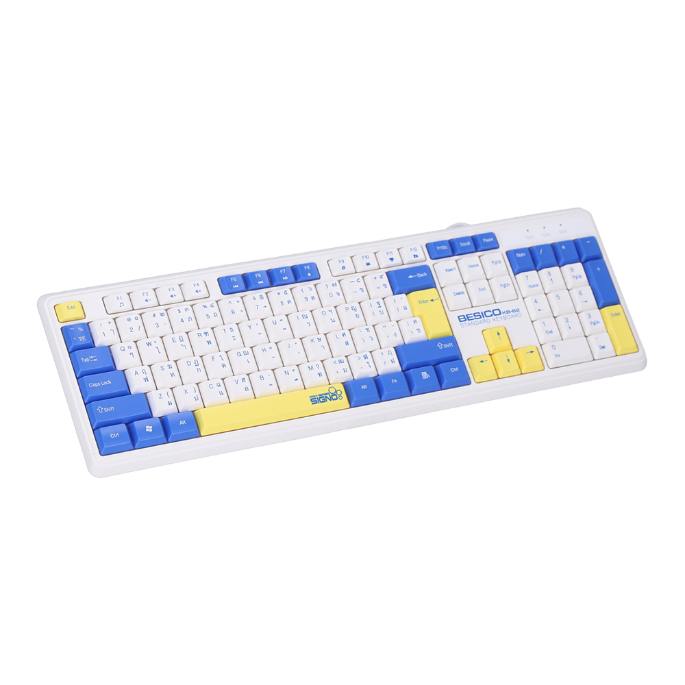 KEYBOARD SIGNO KB82 WHITE thumbnail 3