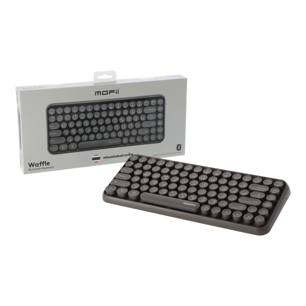 KEYBOARD WIRELESS MOFII WAFFLE GREY (BLUETOOTH) thumbnail 5