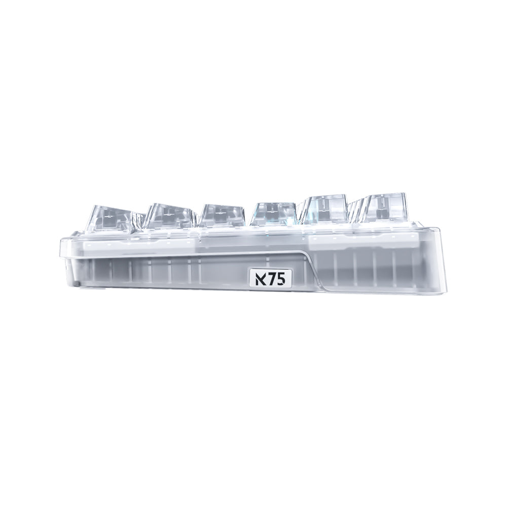 KEYBOARD WIRELESS BLUETOOTH THUNDEROBOT K75 TRANSPARENT /EN (TR MOON SWITCH คีย์บอร์ด) thumbnail 4