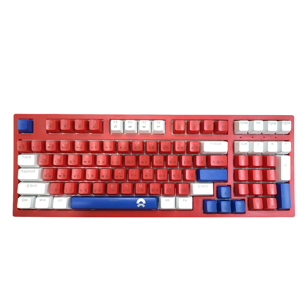 oker KEYBOARD OKER K98 RED (BLUE SWITCH คีย์บอร์ด) — product image 1