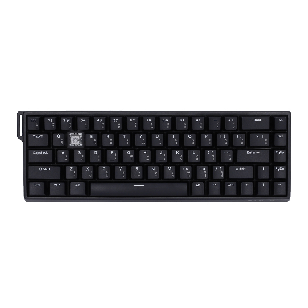 KEYBOARD AULA WIN68 BLACK (GREYWOOD SWITCH คีย์บอร์ด) thumbnail 2