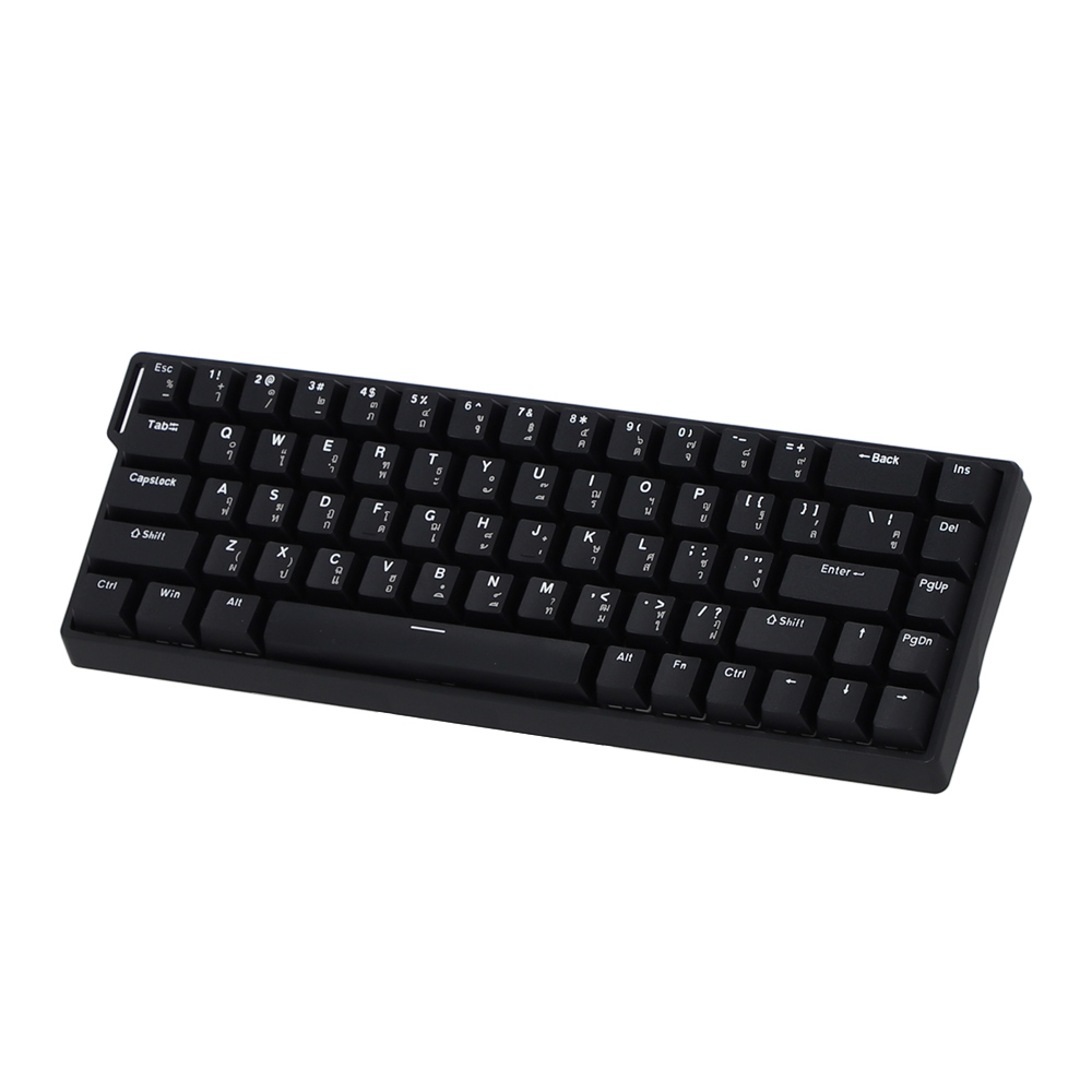KEYBOARD AULA WIN68 BLACK (GREYWOOD SWITCH คีย์บอร์ด) thumbnail 4