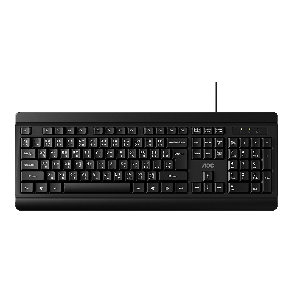 aoc KEYBOARD AOC KB200 BLACK — product image 1