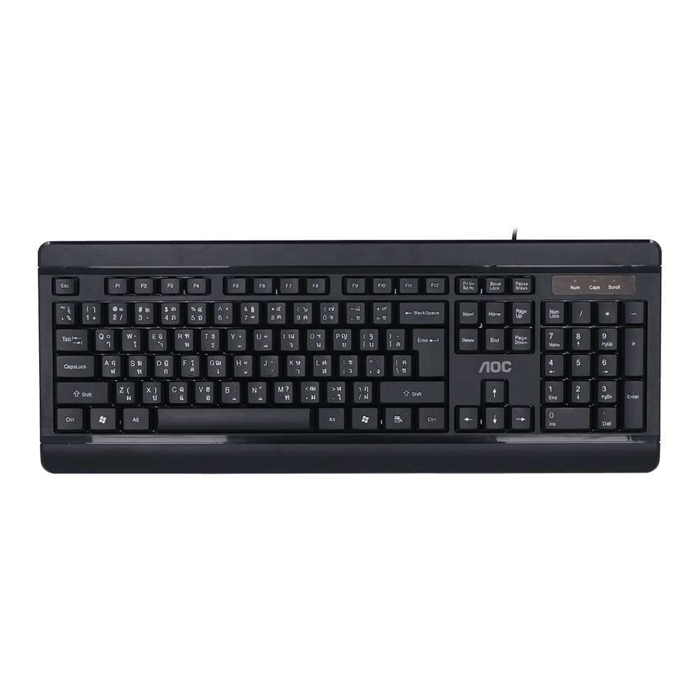 KEYBOARD AOC KB200 BLACK thumbnail 2
