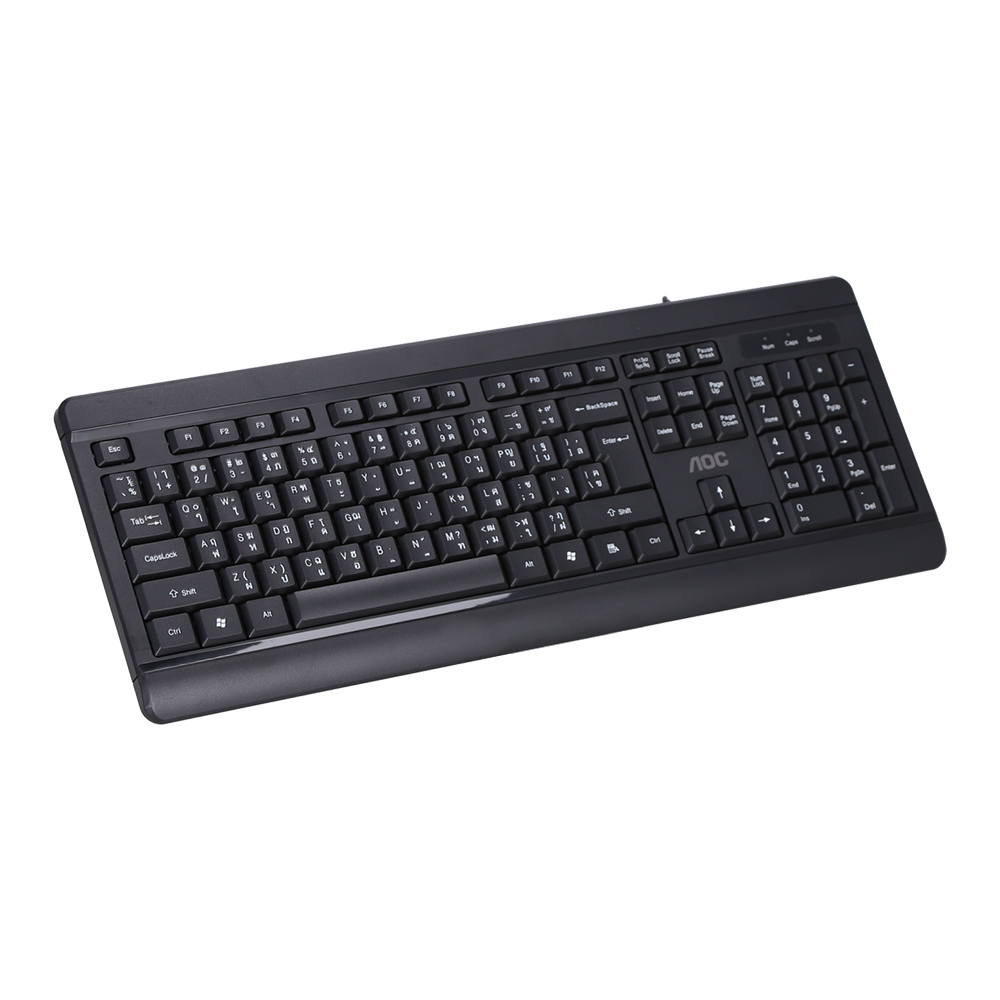 KEYBOARD AOC KB200 BLACK thumbnail 3