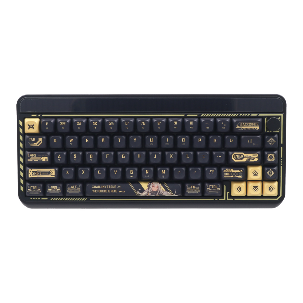 KEYBOARD WIRELESS BLUETOOTH AULA LEOBOG HI65 BLACK (JASPER SWITCH คีย์บอร์ด) thumbnail 4