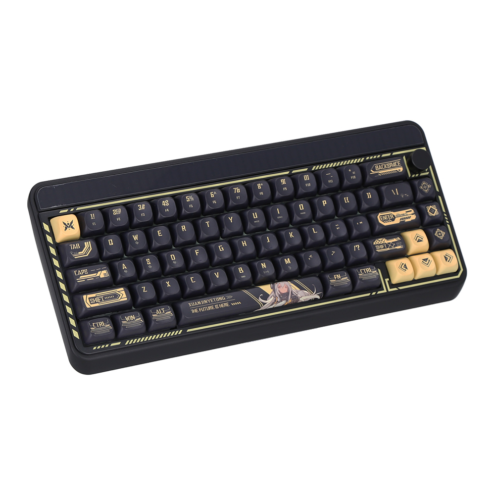 KEYBOARD WIRELESS BLUETOOTH AULA LEOBOG HI65 BLACK (JASPER SWITCH คีย์บอร์ด) thumbnail 2