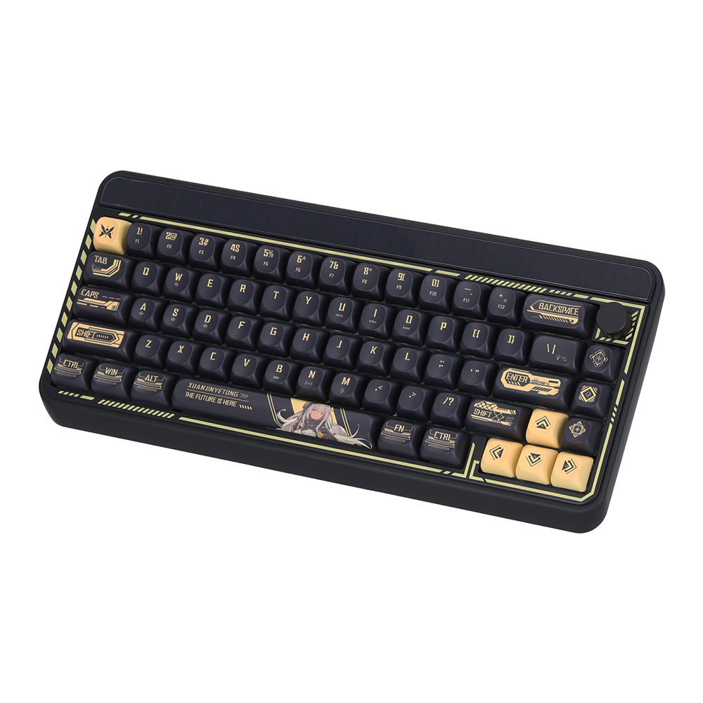 KEYBOARD WIRELESS BLUETOOTH AULA LEOBOG HI65 BLACK (JASPER SWITCH คีย์บอร์ด) thumbnail 3