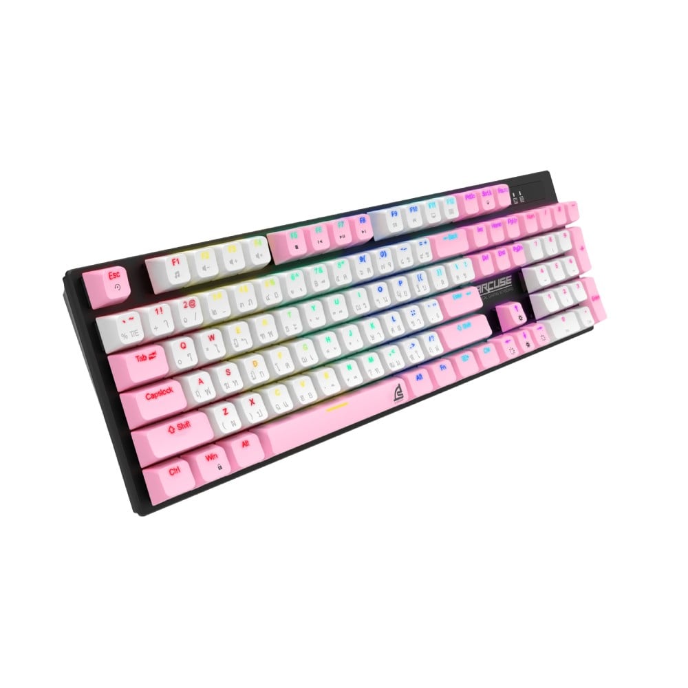 KEYBOARD SIGNO KB727 MARCUSE PINK (BLUE SWITCH คีย์บอร์ด) thumbnail 2