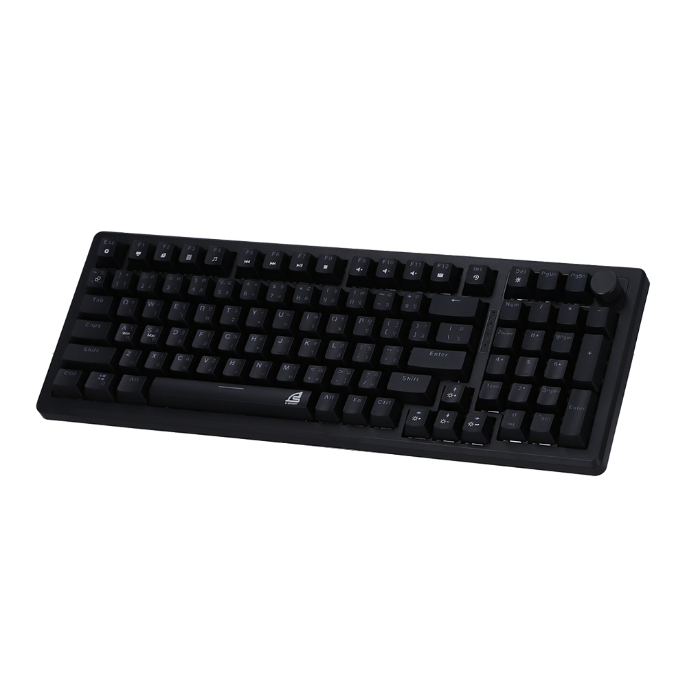 KEYBOARD SIGNO KB724 MONOXX BLACK (BLUE SWITCH คีย์บอร์ด) thumbnail 2