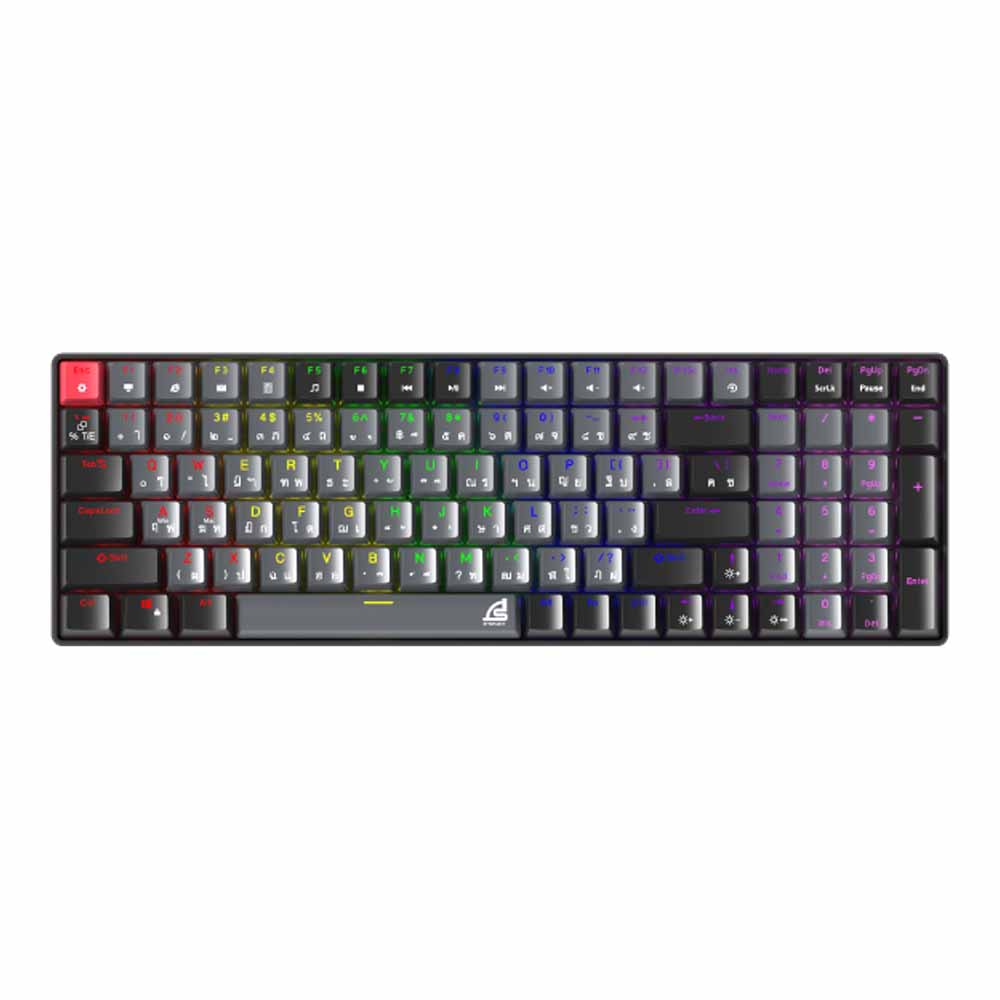 signo KEYBOARD SIGNO KB723 MOBILUS BLACK GREY (BLUE SWITCH คีย์บอร์ด) — product image 1