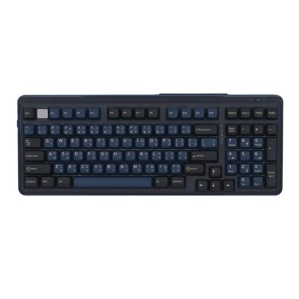 dareu KEYBOARD WIRELESS DAREU A98 MASTER BLACK (SKY POM SWITCH คีย์บอร์ด) — product image 1