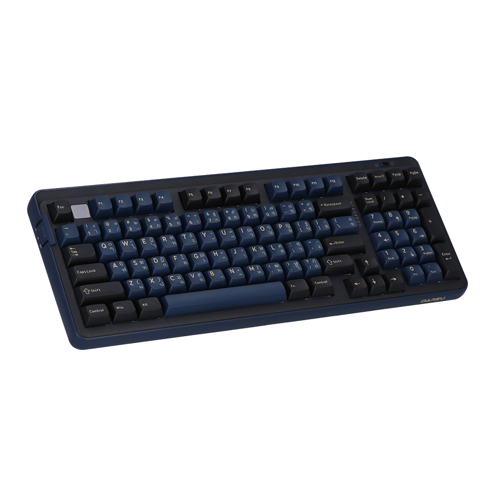 KEYBOARD WIRELESS DAREU A98 MASTER BLACK (SKY POM SWITCH คีย์บอร์ด) thumbnail 3