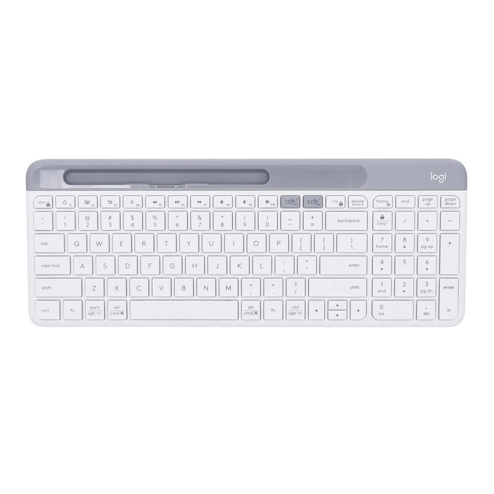KEYBOARD WIRELESS LOGITECH K580 WHITE (BLUETOOTH EN) thumbnail 2