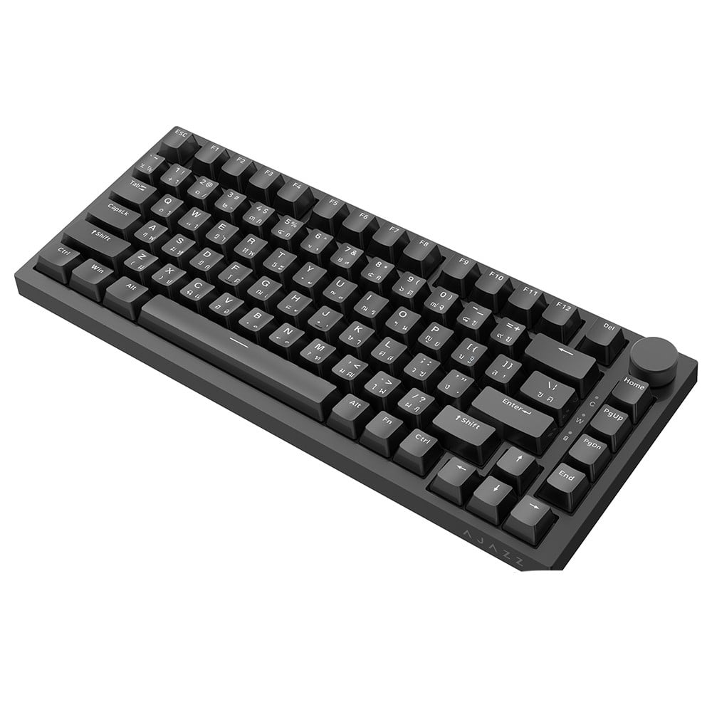 KEYBOARD AJAZZ AK820 MINIMAL BLACK (RED SWITCH คีย์บอร์ด) thumbnail 3