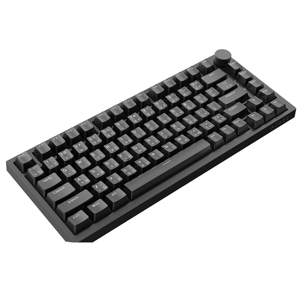 KEYBOARD AJAZZ AK820 MINIMAL BLACK (RED SWITCH คีย์บอร์ด) thumbnail 4