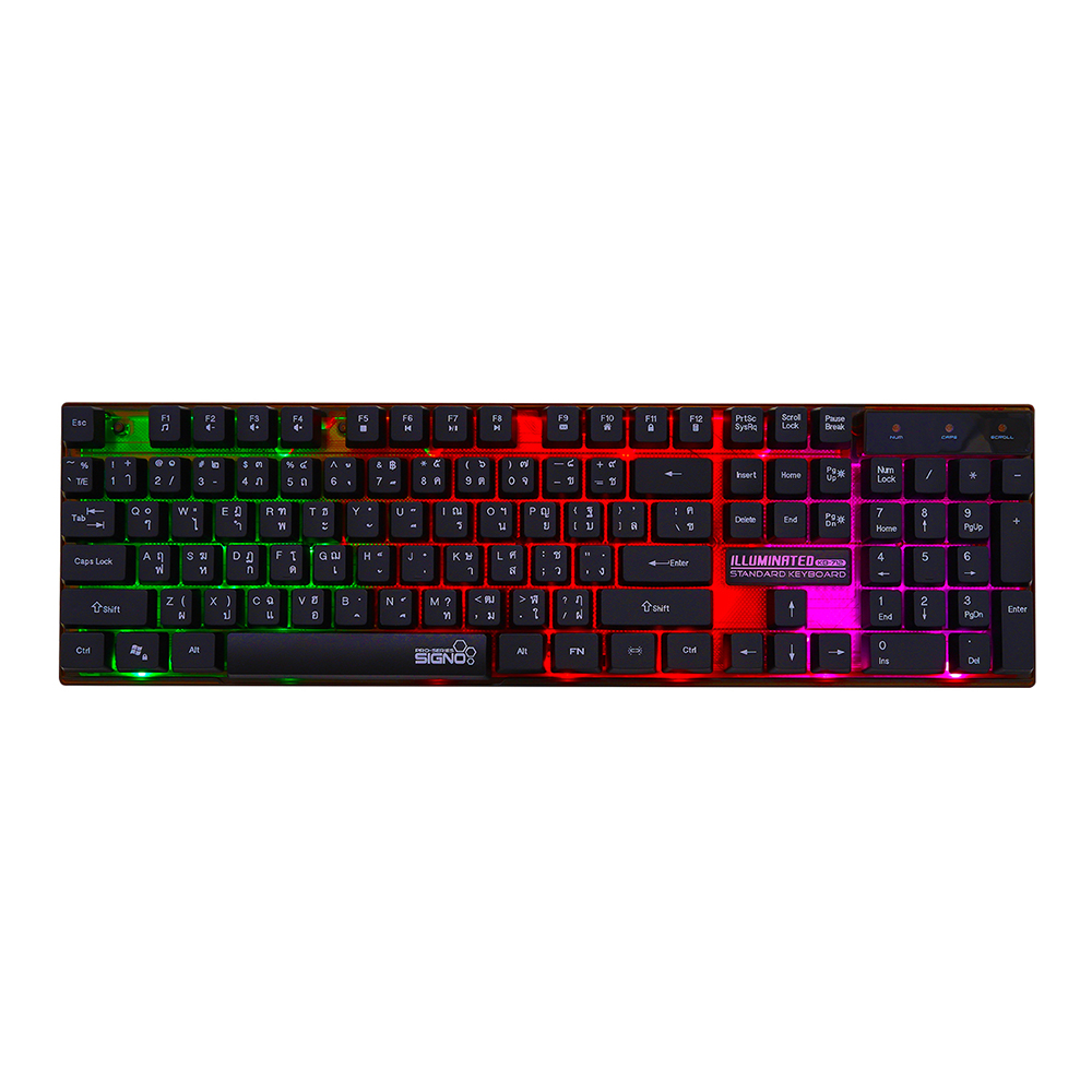 signo KEYBOARD SIGNO KB712 ILLUMINATED (คีย์บอร์ด) — product image 1