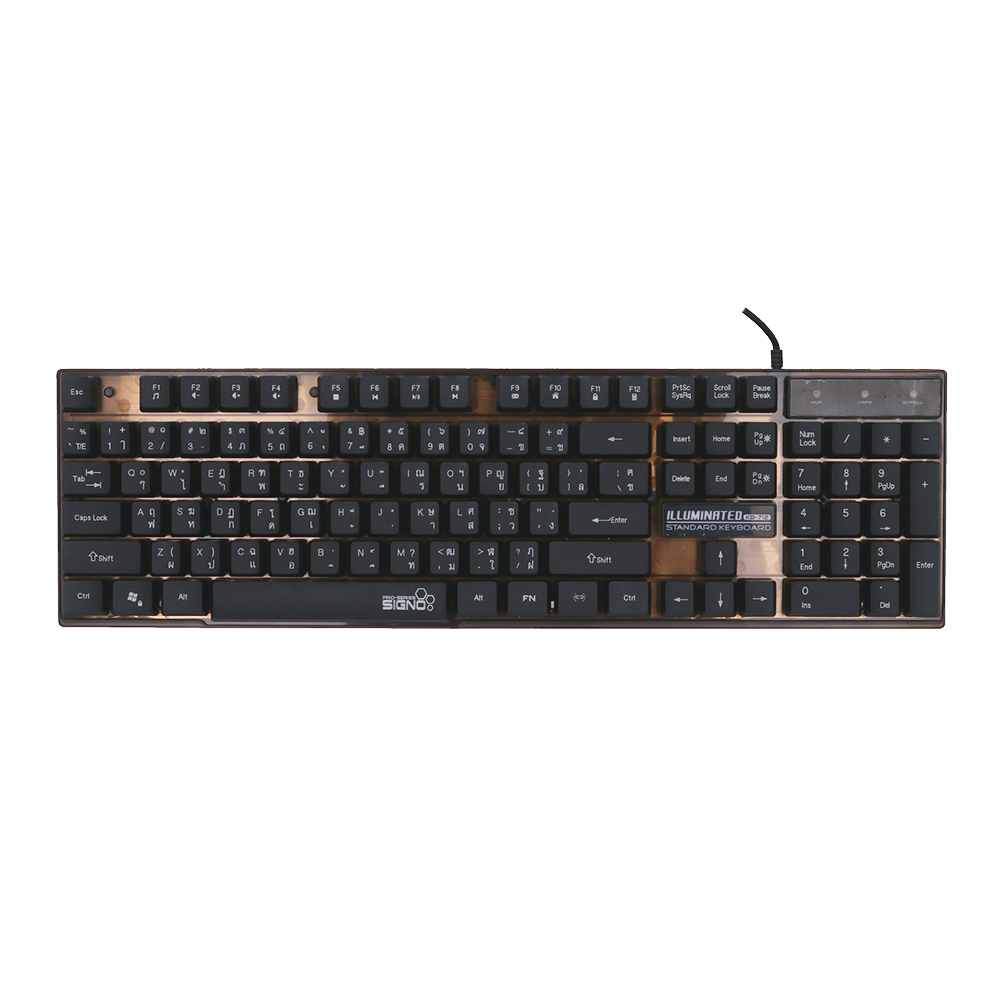 KEYBOARD SIGNO KB712 ILLUMINATED (คีย์บอร์ด) thumbnail 2