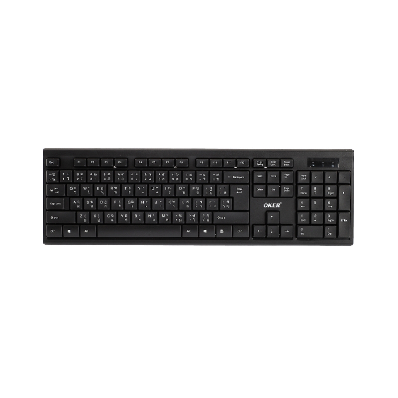 oker KEYBOARD WIRELESS OKER K199 BLACK — product image 1