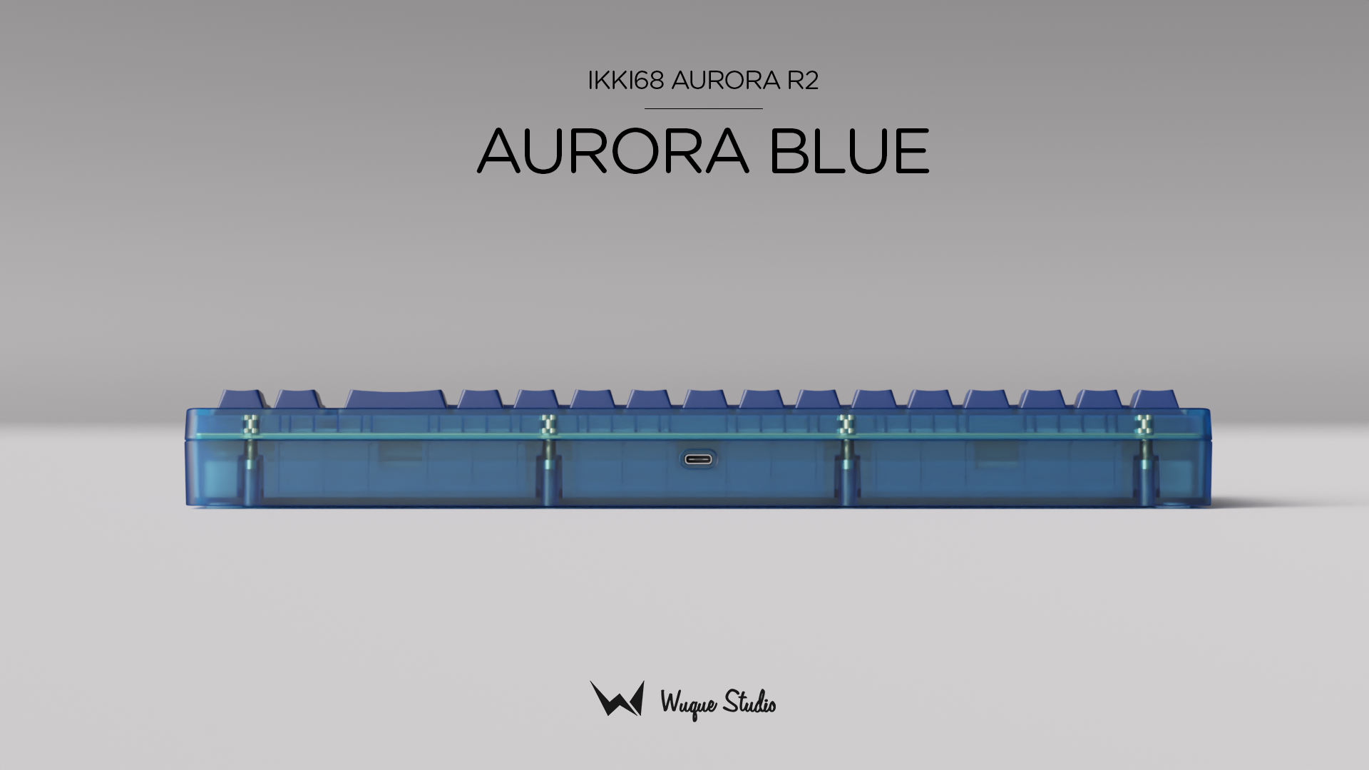 KEYBOARD WIRELESS BLUETOOTH WUQUE STUDIO IKKI68 AURORA R2 AURORA BLUE (EN) thumbnail 3
