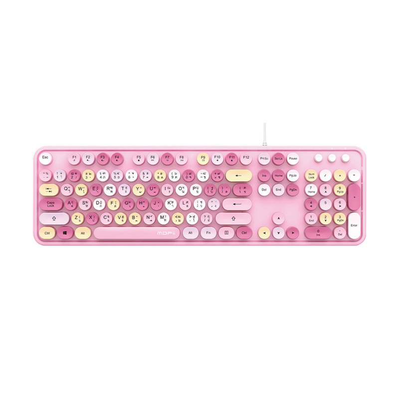 mofii KEYBOARD MOFII SWEET K RETRO LIPPINK — product image 1