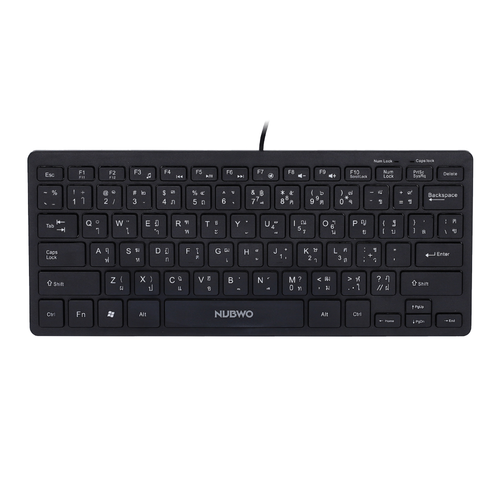 nubwo KEYBOARD NUBWO NK035 MINI BLACK — product image 1